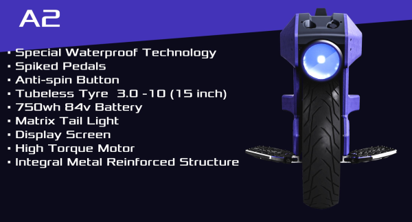 Begode A2 Electric Unicycle - Image 2
