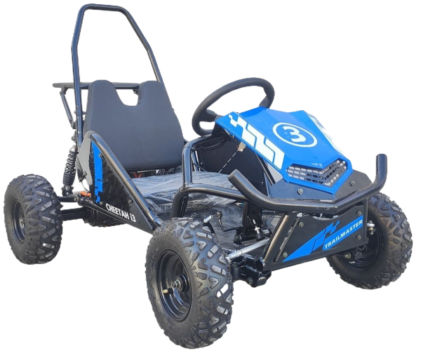 TrailMaster Cheetah i3 Kids Electric Mini Go Kart, 3-Speed settings, with Reverse, Kids Ages 4-9 - Image 2