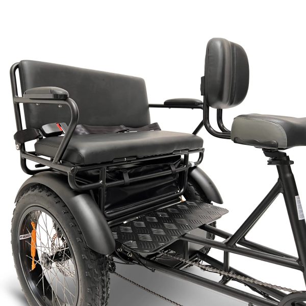 GoBike FORTE Electric Tricycle with Rear Seat - Image 7