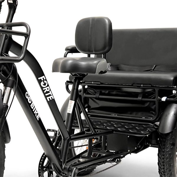 GoBike FORTE Electric Tricycle with Rear Seat - Image 9