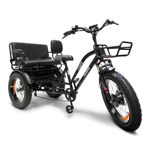 GoBike FORTE Electric Tricycle with Rear Seat - Image 2