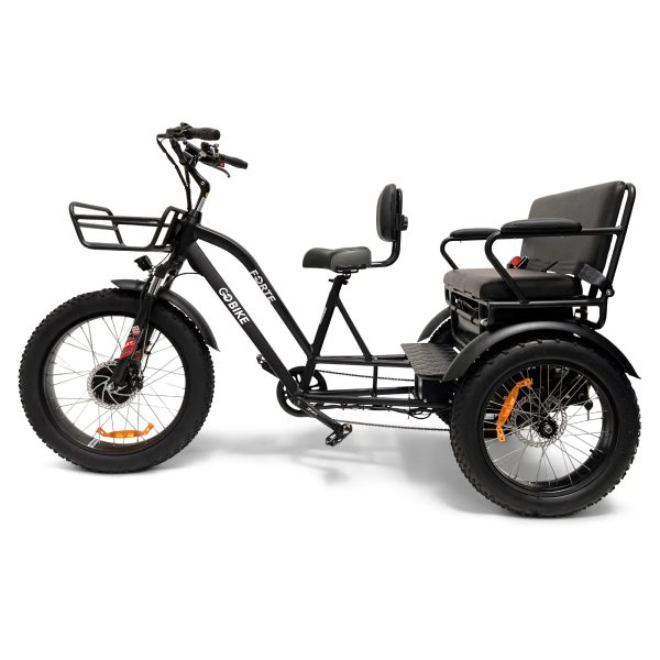 GoBike FORTE Electric Tricycle with Rear Seat - Image 5