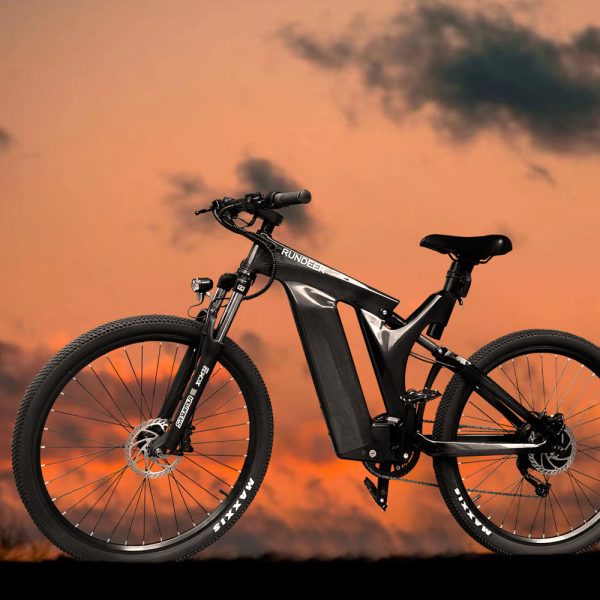 Rundeer Starry Sky 3K Carbon Fiber Electric Bike - Image 3