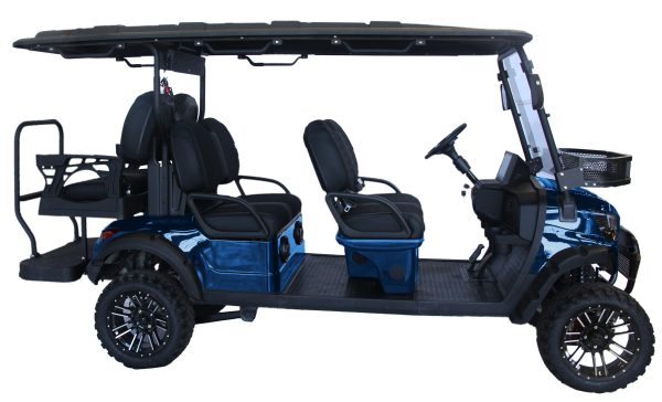 TrailMaster TBM X6 6-seater Electric Golf Cart, 5kW Lithium Battery - Image 4