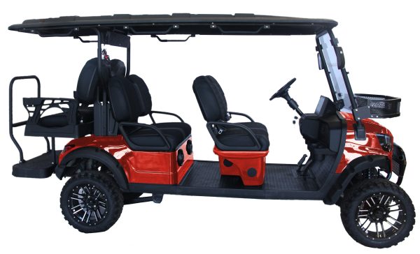 TrailMaster TBM X6 6-seater Electric Golf Cart, 5kW Lithium Battery - Image 7