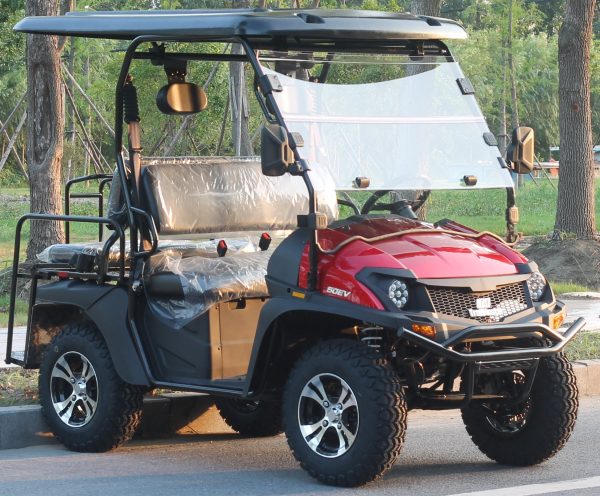 TrailMaster Taurus 50EV 4-Seat Electric Golf Cart, 60 Volt, Full DOT Light Package Included - Image 2