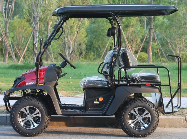 TrailMaster Taurus 50EV 4-Seat Electric Golf Cart, 60 Volt, Full DOT Light Package Included - Image 49