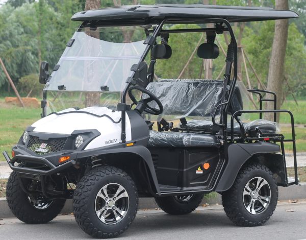 TrailMaster Taurus 50EV 4-Seat Electric Golf Cart, 60 Volt, Full DOT Light Package Included - Image 56