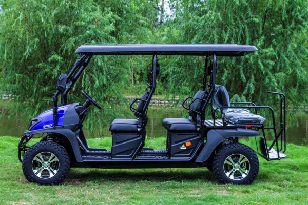 TrailMaster Taurus 80ED-GV 6-Seat Electric Golf Cart, 72 Volt, Extended Roof - Image 4