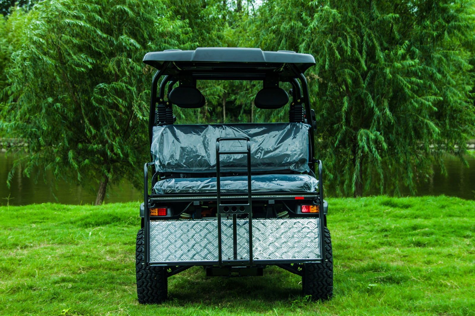 TrailMaster Taurus 80ED-GV 6-Seat Electric Golf Cart, 72 Volt, Extended Roof - Image 17