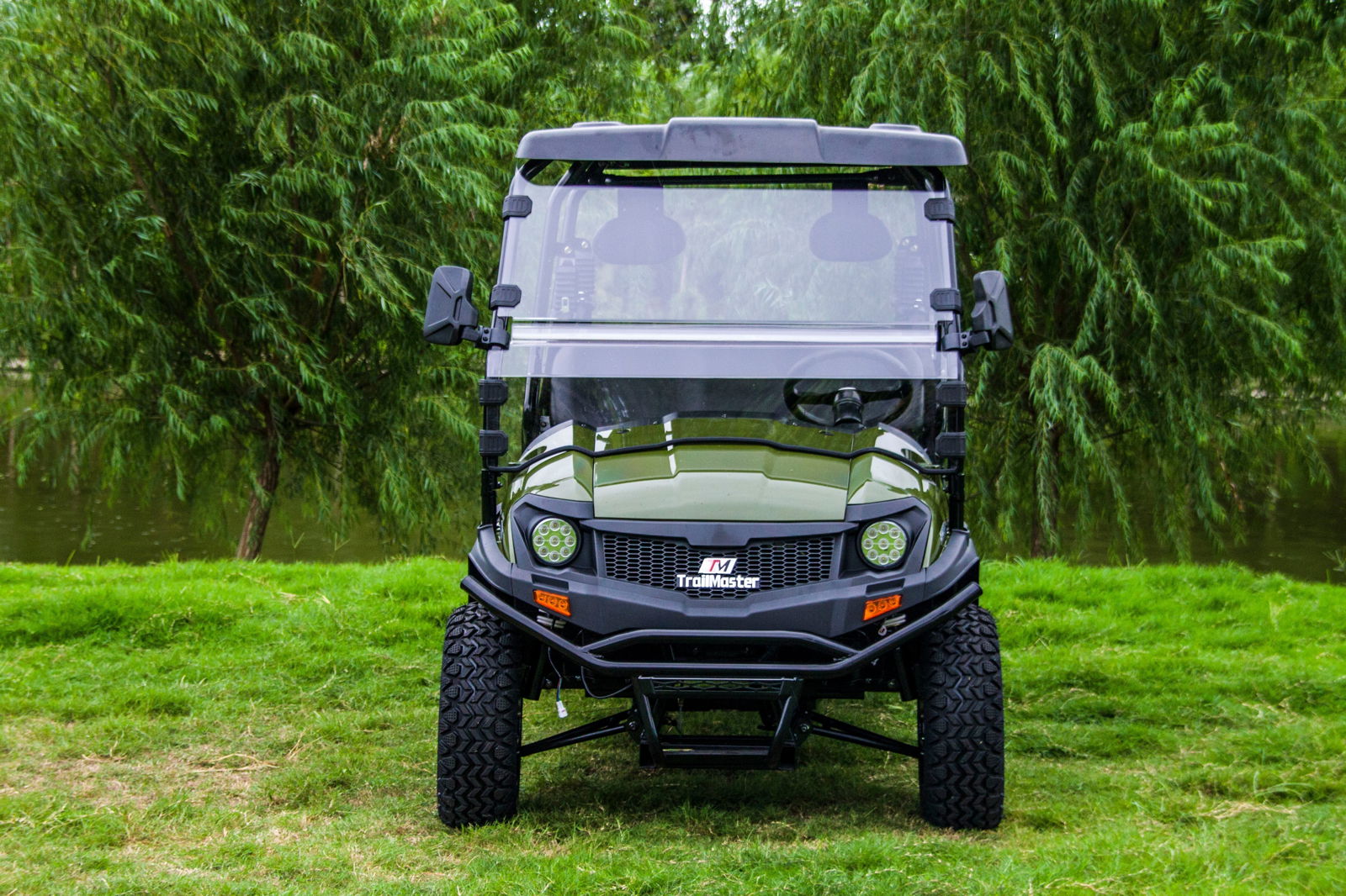 TrailMaster Taurus 80ED-U 4-Seat Electric Golf Cart with Dump Bed, 72 Volt, Aluminum Alloy Wheels - Image 6