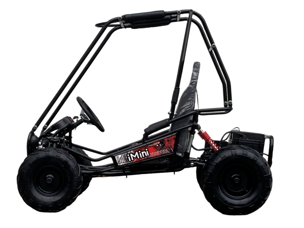 TrailMaster iMini Kids Electric Go Kart, Reverse, 48v, 2-speed settings, Kids Ages 4-9 - Image 3