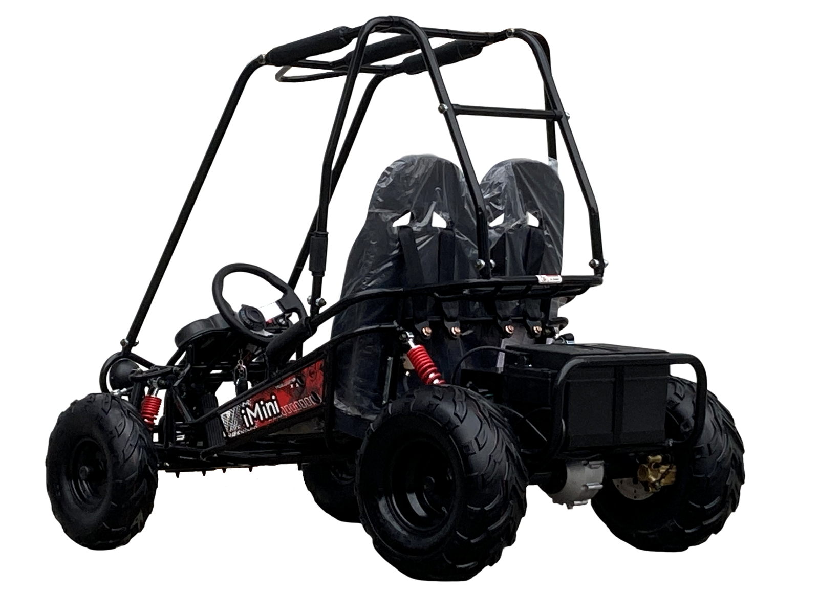 TrailMaster iMini Kids Electric Go Kart, Reverse, 48v, 2-speed settings, Kids Ages 4-9 - Image 5