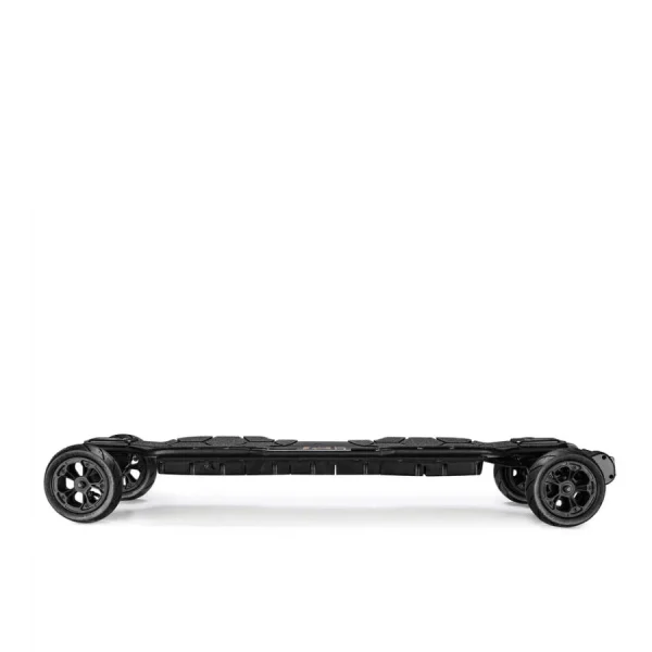 B-ONE Balrog X Belt Drive Electric Skateboard - Black / BALROG X Bamboo 2-In-1 (AT 6inch) + (GT 120mm RED) - Image 5
