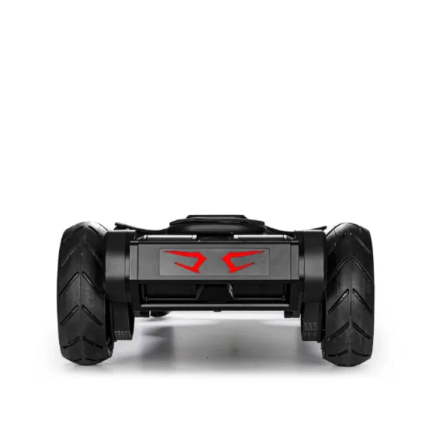 B-ONE Balrog X Belt Drive Electric Skateboard - Black / BALROG X Bamboo 2-In-1 (AT 6inch) + (GT 120mm RED) - Image 6