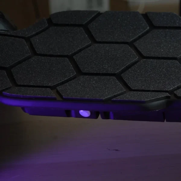 B-ONE Balrog X Belt Drive Electric Skateboard - Black / BALROG X Bamboo 2-In-1 (AT 6inch) + (GT 120mm RED) - Image 17