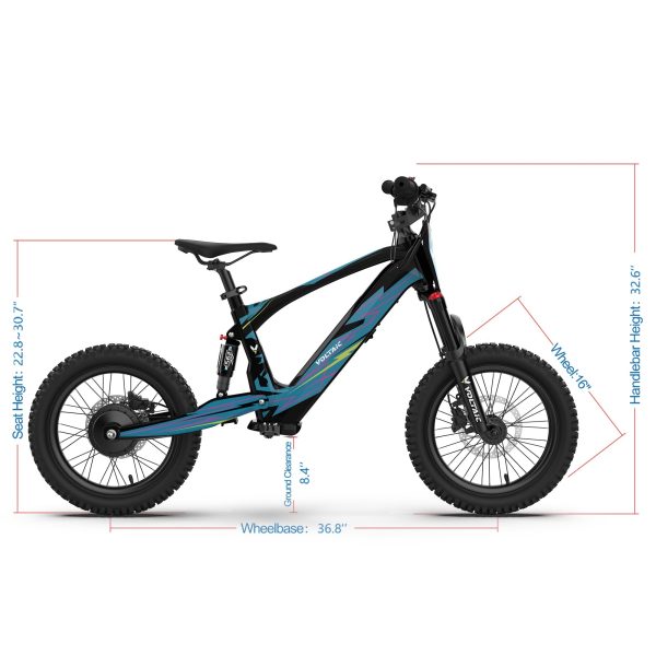 Voltaic Youth Electric Dirt Bike 16'' Flying Fox - Image 7
